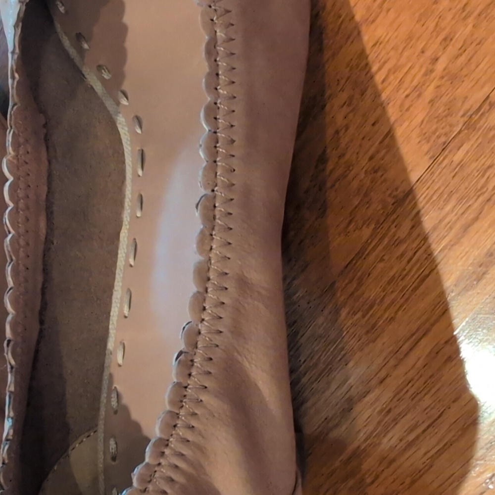 Bata Leather Ballet Heels - Picture 8 of 11